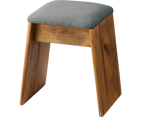 東谷 スツール グレー HIT-201GY 1個（ご注文単位1個）【直送品】