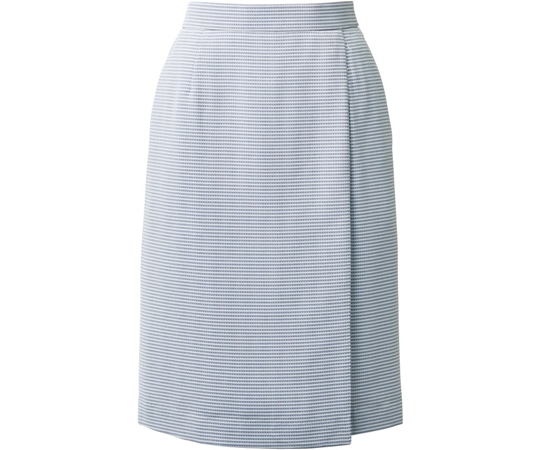 カーシーカシマ ENJOY スカート CLEAR BORDER サックスボーダー 21号 ESS779 1枚(ご注文単位1枚)【直送品】