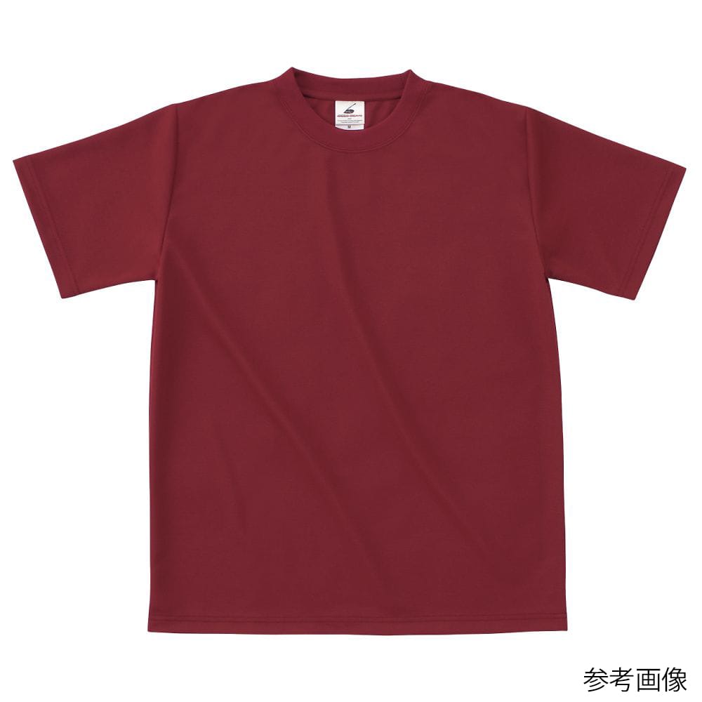 フェリック ファイバードライTシャツ バーガンディー 150 POT104-150 1枚(ご注文単位1枚)【直送品】