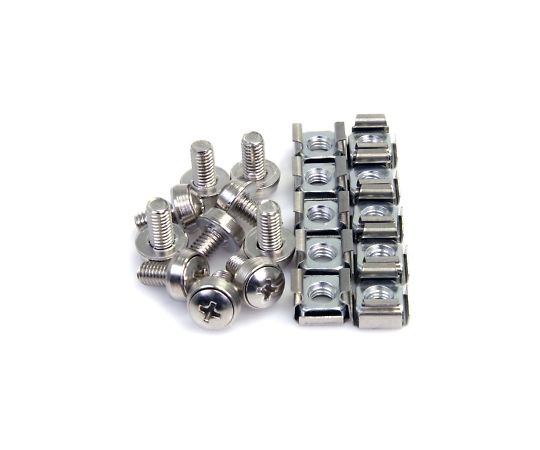 StarTech.com サーバーラックおよびキャビネット用M6ネジとケージナット 50セット CABSCREWM6 1個(ご注文単位1個)【直送品】