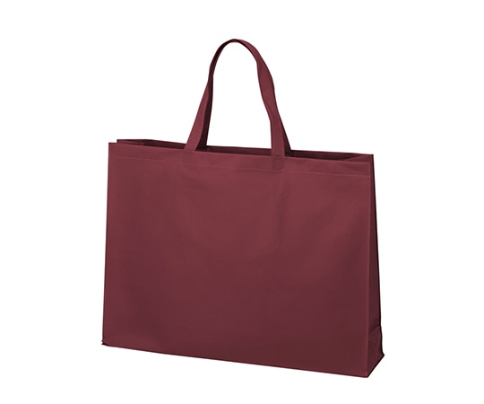 アズワン 不織布バッグ 角底 大 厚タイプ ボルドー 1箱(100枚入) LC0552AH00 1箱(ご注文単位1箱)【直送品】