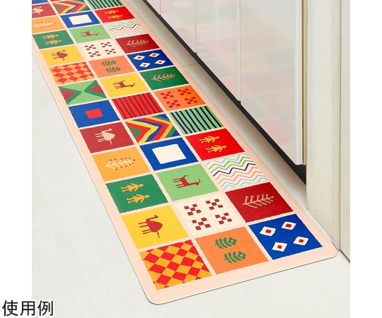 アイメディア サッと拭けるキッチンマット 40×180cm ペルシア絨毯風柄 1010012 1個（ご注文単位1個）【直送品】