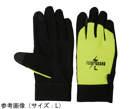 ACE(手袋) PU手袋 フレキシガード タッチパネル対応 イエロー Mサイズ AG6761-M 1双（ご注文単位1双）【直送品】