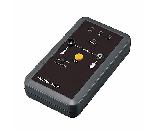 ホーザン 表面抵抗チェッカー 校正証明書付 F-207-TA 1個 (ご注文単位1個)【直送品】