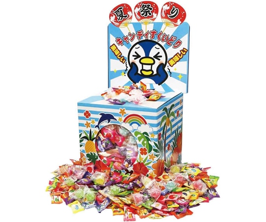 アズワン 夏祭り キャンディすくいどり 約100人用(イベント、ノベルティ) 35-43-10-1 1セット(ご注文単位1セット)【直送品】