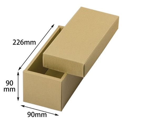 ヤマニパッケージ 贈答箱 ナチュラルBOX22号 ヒモ無 100枚 16-22N 1ケース（ご注文単位1ケース）【直送品】