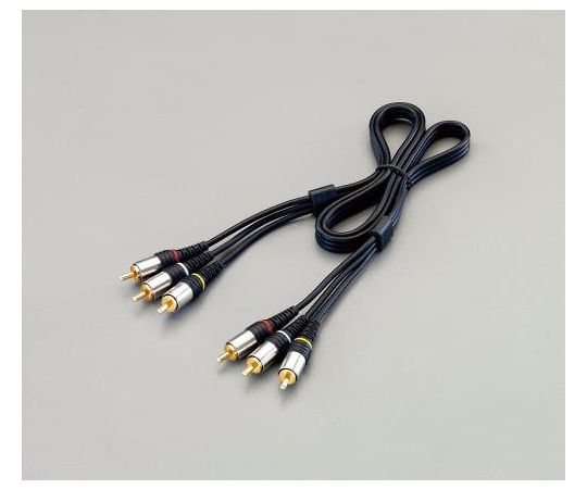 エスコ 1.0m ビデオケーブル EA940PE-1 1個(ご注文単位1個)【直送品】