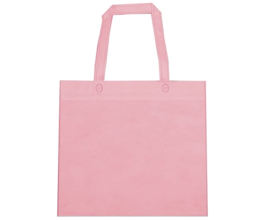 三和 不織布手提げバッグ ライトピンク 1ケース(500枚入) SW3835-3 1ケース（ご注文単位1ケース）【直送品】