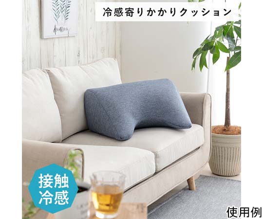アズワン 冷感寄りかかりクッション 約55×35×25cm 1223660191001 1個(ご注文単位1個)【直送品】