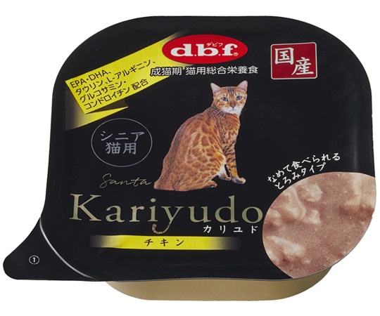 デビフペット Kariyudo(カリユド)シニア猫用 チキン 95g  1個（ご注文単位1個）【直送品】