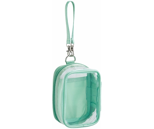 LIHITLAB myfa デコレーションボックスポーチ ミニ ミントグリーン A3305-19 1個(ご注文単位1個)【直送品】