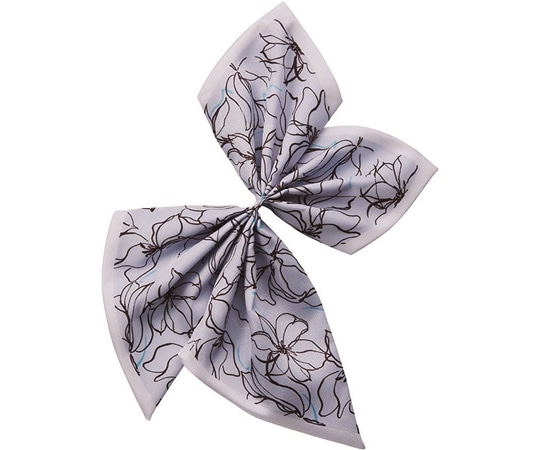 カーシーカシマ ENJOY スカーフ リボン 818-5 グレー EAZ818 1枚(ご注文単位1枚)【直送品】