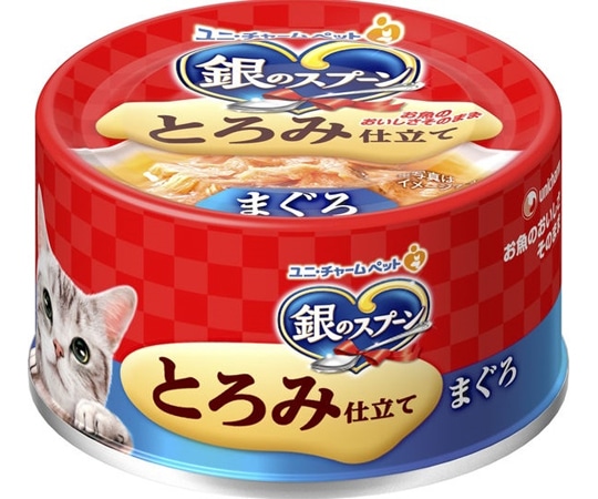 ユニ・チャーム 銀のスプーン 缶 とろみ仕立てまぐろ 70g  1個（ご注文単位1個）【直送品】