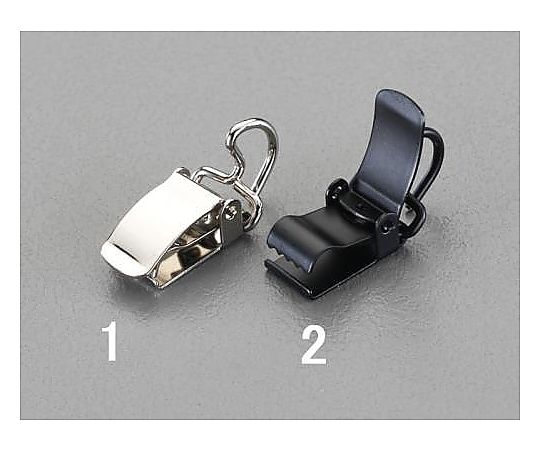 エスコ クリップランナーフック・カーテンレール用(シルバー/5個) EA970KB-1 1pk(ご注文単位1pk)【直送品】