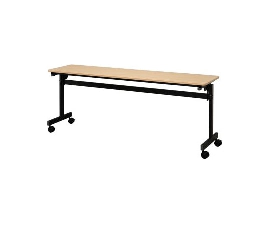 アール・エフ・ヤマカワ シンプルフォールディングテーブルⅢ W1800×D450 ナチュラル RFFT3-1845NA 1台（ご注文単位1台）【直送品】