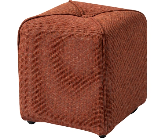 東谷 ミニスツール オレンジ NS-505OR 1個（ご注文単位1個）【直送品】