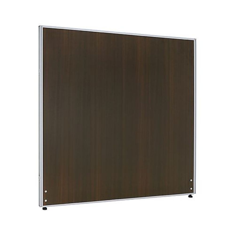 カグクロ 木目調ローパーテーション ローズ H1200×W1200mm PW1212-DB 1台(ご注文単位1台)【直送品】