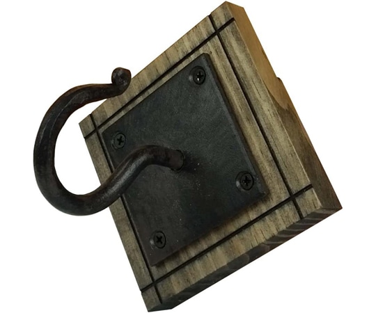 ライフサーブ LS Shank Hook ブラック 1個(ご注文単位1個)【直送品】