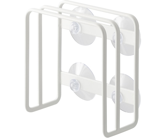 山崎実業 吸盤まな板スタンド プレート ホワイト 3499 1個（ご注文単位1個）【直送品】