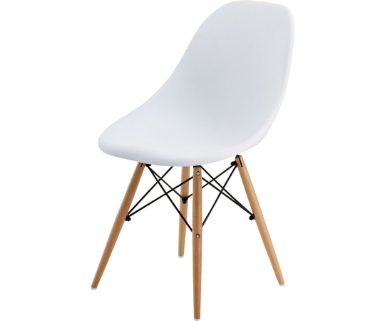 東谷 ルイス チェア ホワイト CL-793CWH 1個（ご注文単位1個）【直送品】