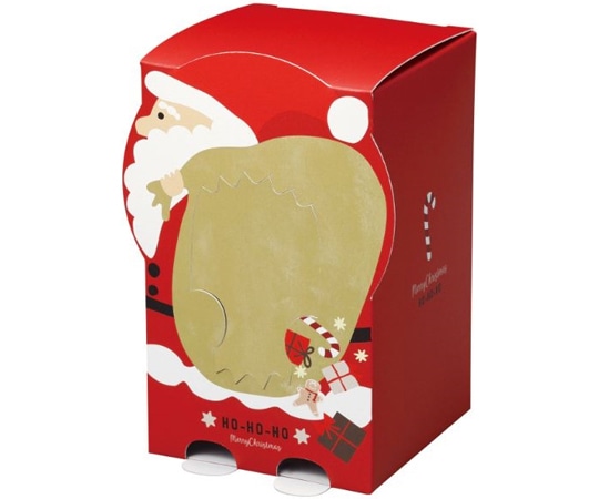 ヤマニパッケージ 贈答箱 ガオーBOX クリスマス 100枚 20-2169 1ケース（ご注文単位1ケース）【直送品】