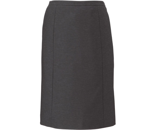 カーシーカシマ ENJOY セミタイトスカート AIR FIT SUITS AIR KNIT WOOL チャコール 23号 EAS588 1枚（ご注文単位1枚）【直送品】