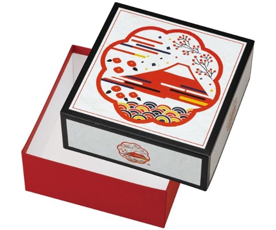 ヤマニパッケージ 贈答箱 貼箱 赤富士 30枚 20-2321 1ケース（ご注文単位1ケース）【直送品】