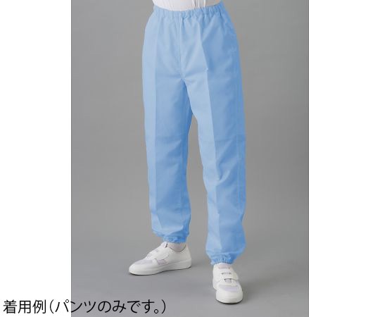東洋リントフリー クリーンルーム用パンツ(女性用) 青 LL FD303B-02 LL 1枚 (ご注文単位1枚)【直送品】