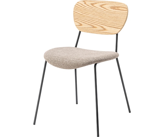 東谷 チェア ベージュ MYS-502BE 1個（ご注文単位1個）【直送品】