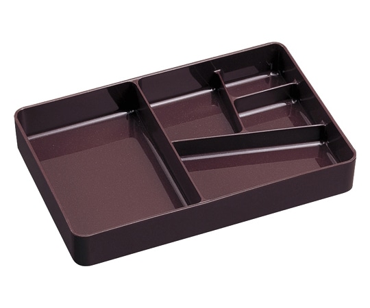 Daiwa PP8寸長手幕の内弁当容器 本体 蓋セット チャパール No.11 1個(ご注文単位1個)【直送品】