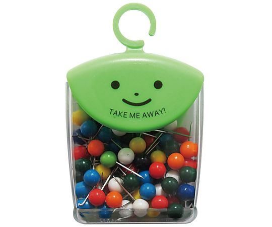 ミツヤ マップピン6mm 色込 70本×5箱入 TM-8-AS 1ケース（ご注文単位1ケース）【直送品】