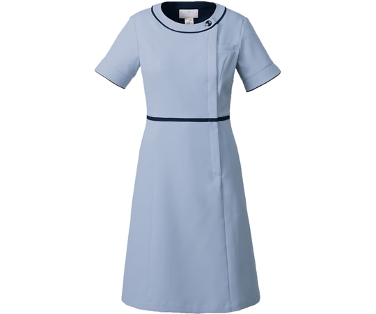 フォーク ワンピース エリンジウム×ダークネイビー EL 3019SC-2 1枚(ご注文単位1枚)【直送品】