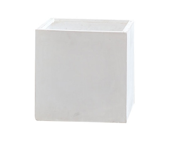 クレイ プランター TERRA-MENT Cube 22(テラメント キューブ)W 910-100-101 1個(ご注文単位1個)【直送品】
