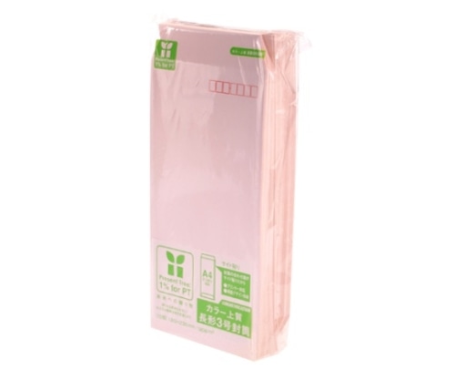 寿堂 カラー上質封筒(サイド貼り)サクラ 2111 1枚(ご注文単位1枚)【直送品】