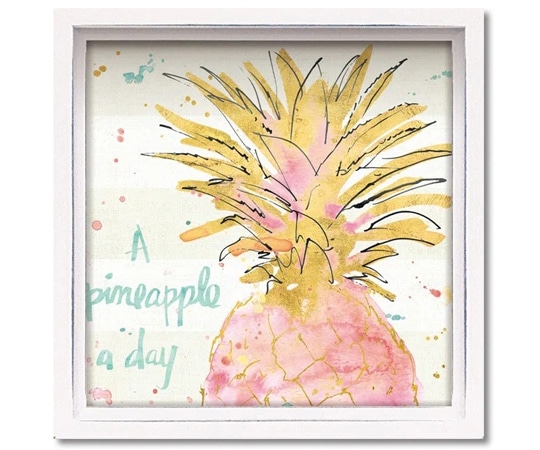 ユーパワー ロハス ミニアートフレーム アンネ タヴォレッティ｢フラミンゴ フィーバー5｣ LA-01222 1個（ご注文単位1個）【直送品】