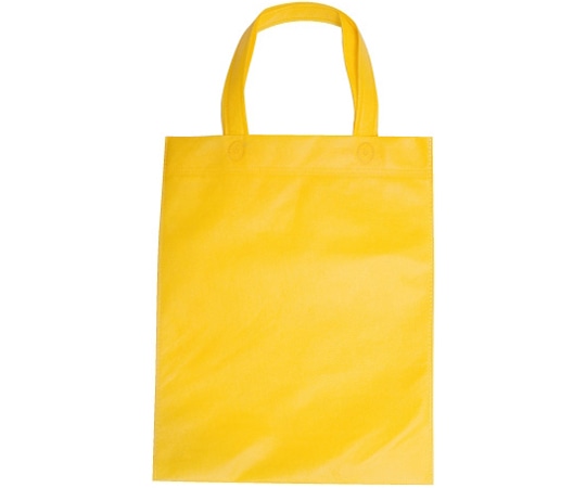 三和 不織布A4手提げバッグ イエロー 1ケース(500枚入) SW2735-24 1ケース（ご注文単位1ケース）【直送品】