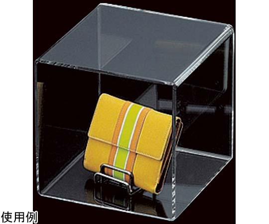 アズワン アクリル5面ボックス 20cm角 61-810-24-3 1個（ご注文単位1個）【直送品】