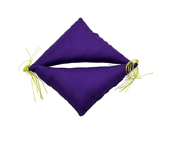 山口安製作所 額用付属 額用フトン 紫 120mm×86mm 2個入 Y-7452-2 1セット(ご注文単位1セット)【直送品】