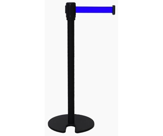 大和産業 自動ロック付きベルトパーテーション ベルト色:青 BLTNS-BU 1本(ご注文単位1本)【直送品】