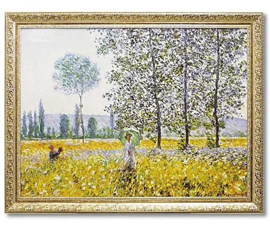 ユーパワー ミュージアム シリーズ モネ｢Champs au Printemps 1884｣ MW-18068 1個（ご注文単位1個）【直送品】