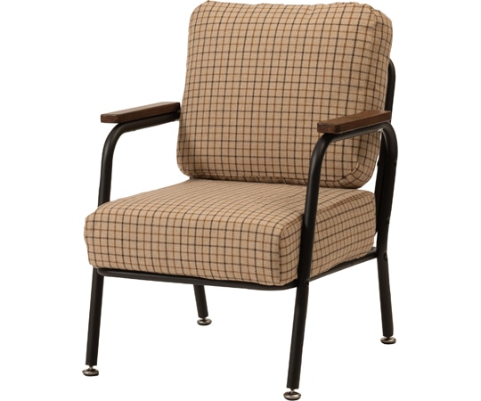 東谷 ソファ 1人掛け ベージュ RKC-101BE 1個（ご注文単位1個）【直送品】