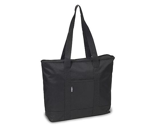 エスコ 419x127x381mm/19L トートバッグ(ブラック) EA927CH-54 1個(ご注文単位1個)【直送品】