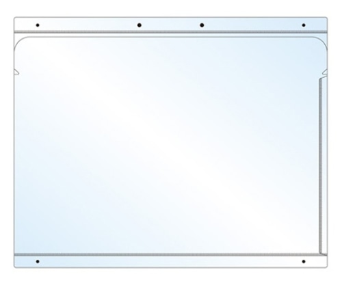 アピカ 掲示ホルダー B4・8切用 KH1B4Y 1枚(ご注文単位1枚)【直送品】