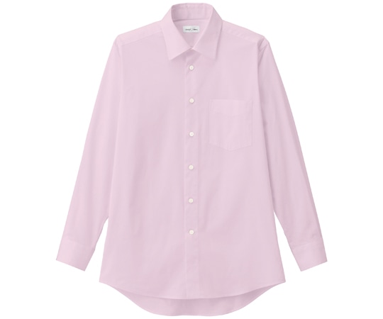 ボンマックス メンズレギュラーカラー長袖シャツ ピンク 3L FB5040M 1枚（ご注文単位1枚）【直送品】