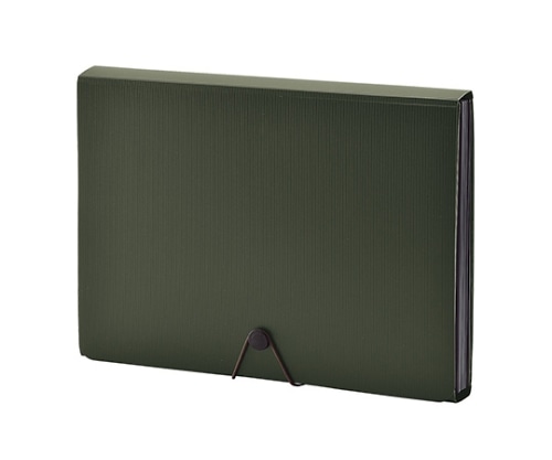 LIHITLAB SMART FIT ドキュメントファイル 22オリーブ A-7620 A7620-22 1冊(ご注文単位1冊)【直送品】