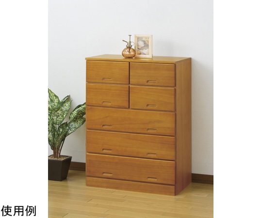 ファミリー・ライフ 総桐ハイチェスト5段7杯引き出し 02000 1箱（ご注文単位1箱）【直送品】