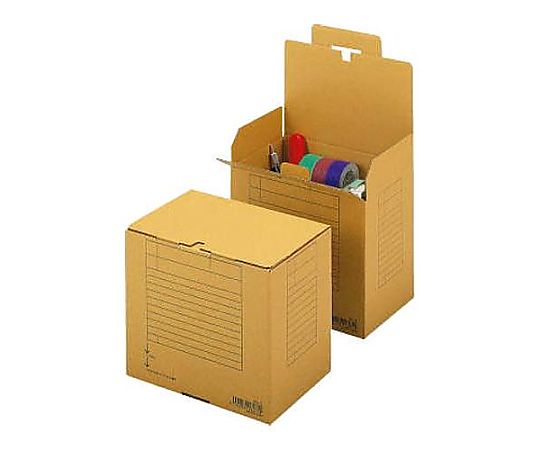 ライオン事務器 335x220x283mm/A4型 サンプル保管ボックス(10個) EA995BB-40B 1箱(ご注文単位1箱)【直送品】