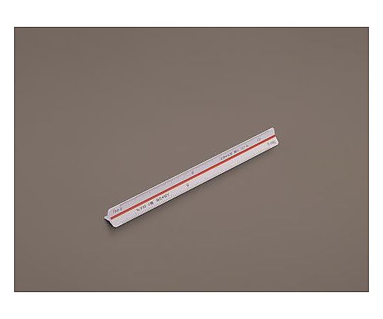 シンワ測定 15cm 三角スケール[縮小コピー用] EA736B-15 1本(ご注文単位1本)【直送品】
