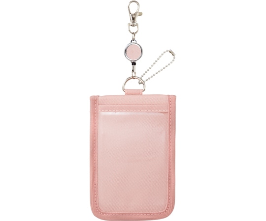 LIHITLAB myfa カードスタンドケース シャーベットピンク A3300-12 1個(ご注文単位1個)【直送品】