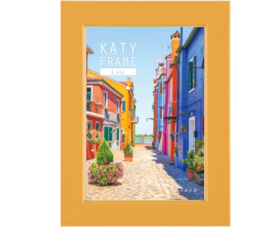 万丈 ケイティフレーム L判 イエロー KT-L-YE 1個(ご注文単位1個)【直送品】